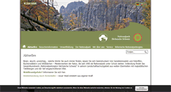 Desktop Screenshot of nationalpark-saechsische-schweiz.de